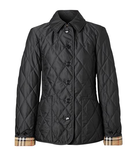 burberry field jacket womens|burberry quilted bomber jacket.